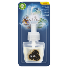 Air Wick Life Scents Scented Oil Plug in Refill Turquoise Oasis