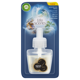 Air Wick Life Scents Scented Oil Plug in Refill Turquoise Oasis