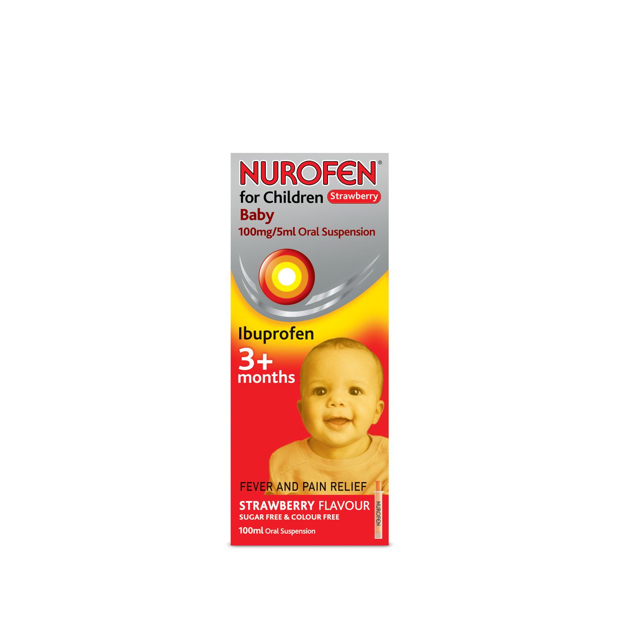 NUROFEN FOR CHILDREN STRAWBERRY BABY Oral Suspension