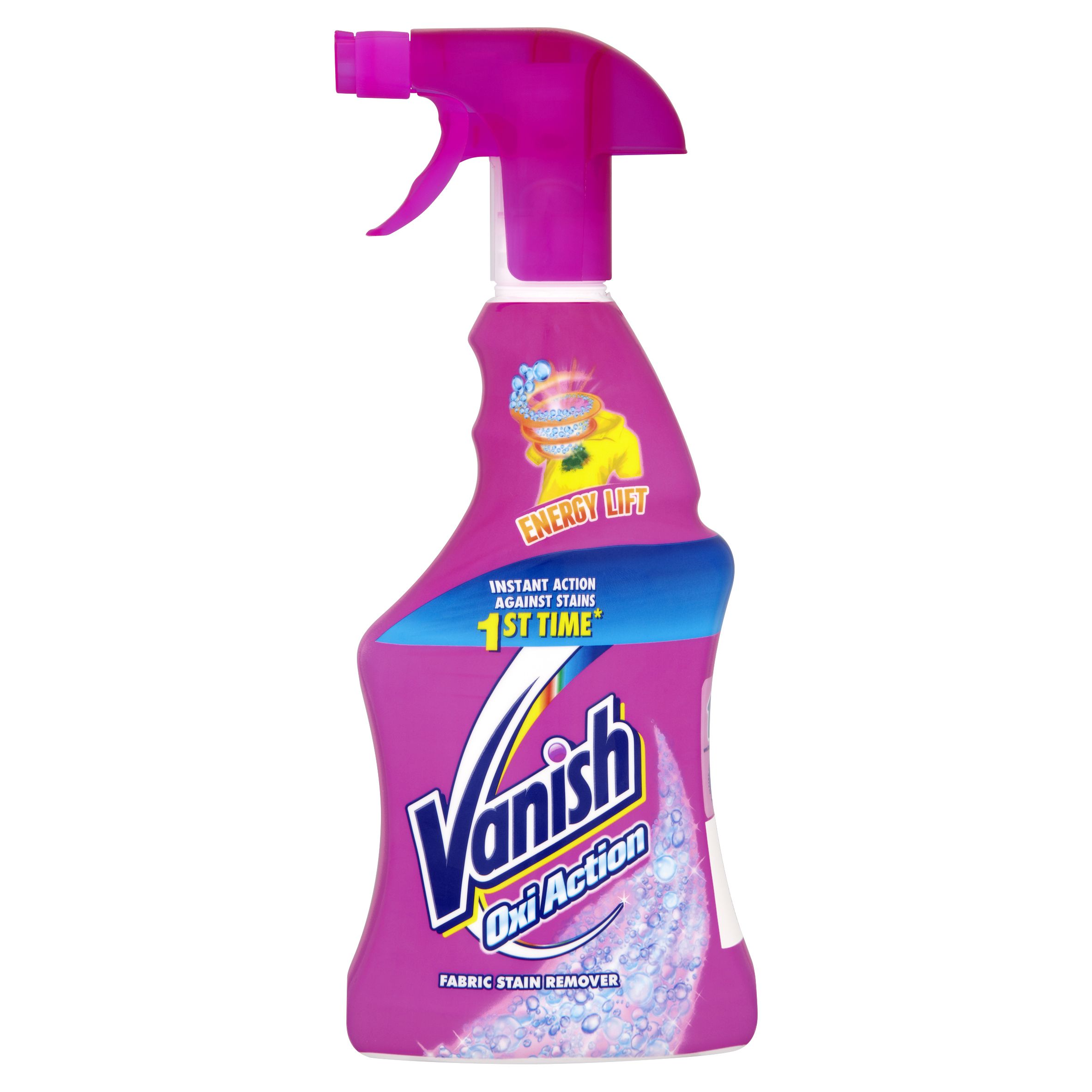 Vanish Oxi Action PreTreat Spray Stain Remover Vanish UK