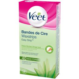 Veet Koude Waxstrips Benen Droge Huid 40 strips