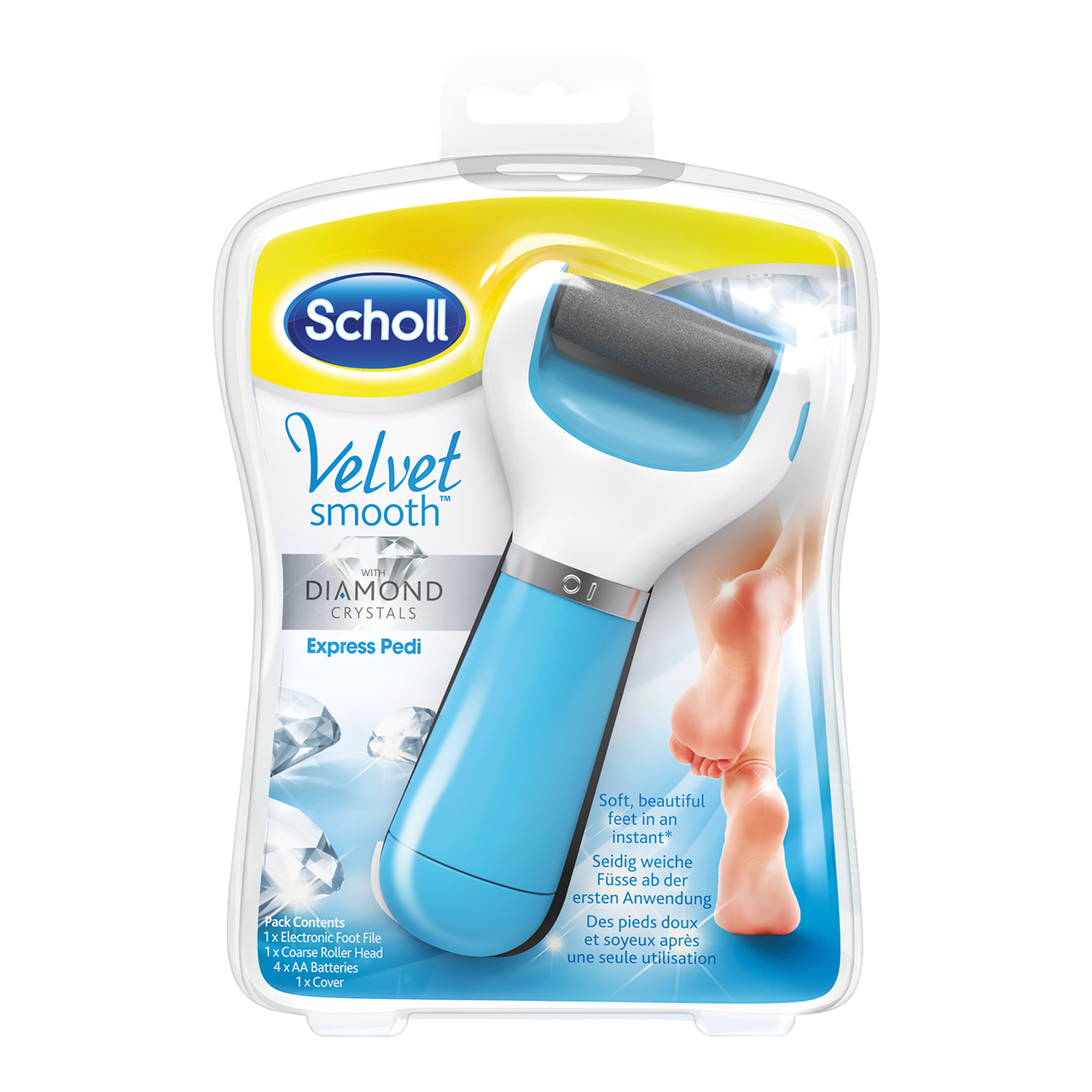 Scholl Velvet Smooth Diamond Pedi Set Scholl Velvet Smooth Diamond Pedi Set