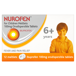 Nurofen for Children Meltlets 100mg Orodispersible Tablets