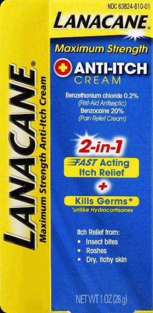 Lanacane® Maximum Strength Anti-Itch Cream