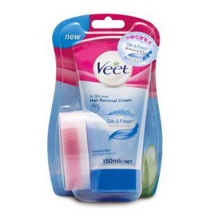 Veet®升級花香沐浴用脫毛乳霜(敏感肌膚配方)