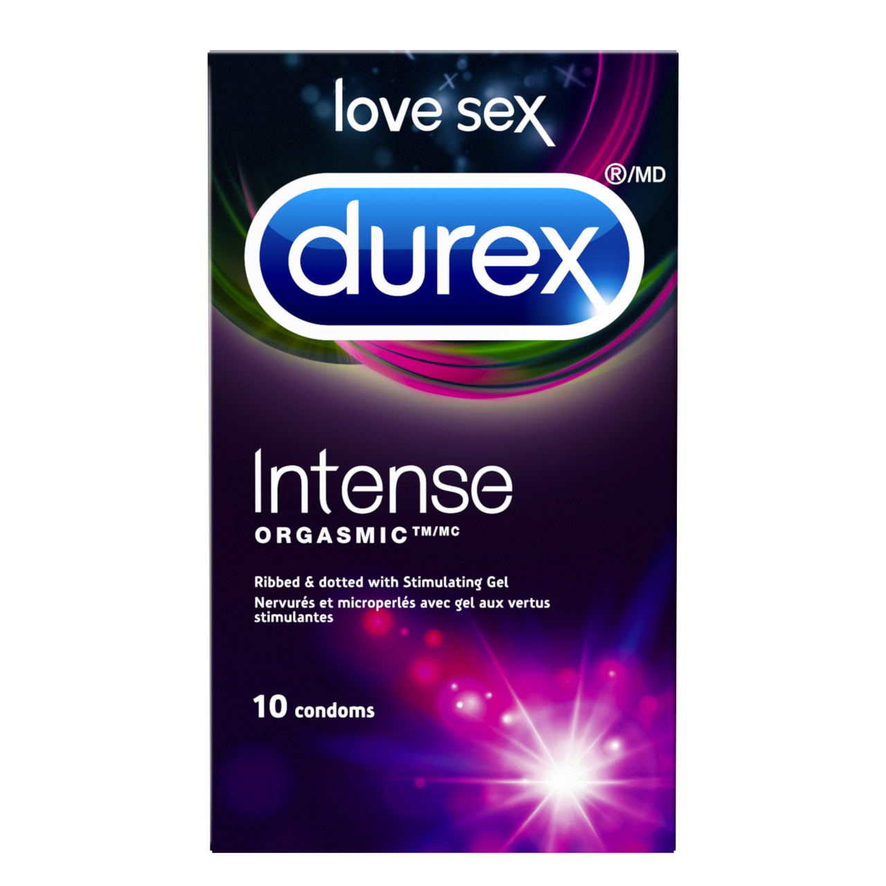 Durex Intense Orgasmic Condoms