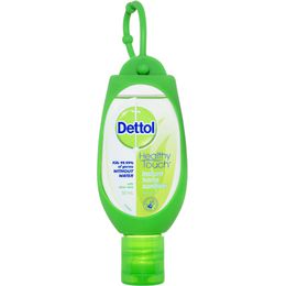 Dettol Antibacterial Instant Hand Sanitiser Refresh Green Clip 50ml