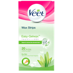Wax Strips Easy-Gelwax Technology Dry Skin Legs & Body