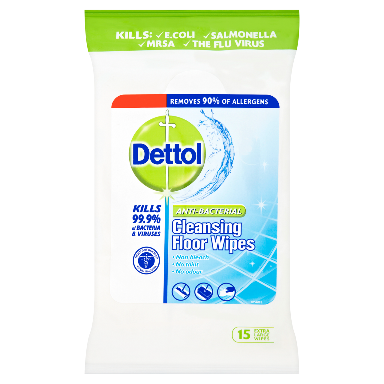 Surface Cleansers Dettol Antibacterial Cleansing Floor Wipes