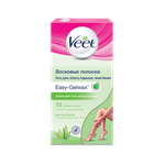 Восковые полоски Veet для сухой кожи с технологией Easy-Gelwax