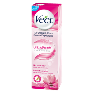 Veet Crema Depilatoria Corporal Silk&Fresh Pieles Normales