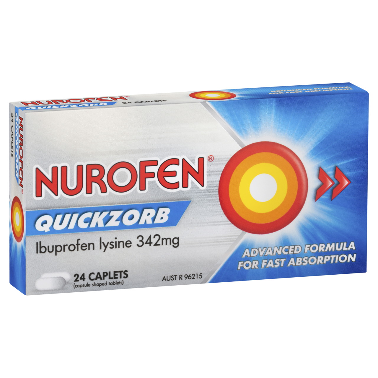Nurofen Quickzorb Caplets Nurofen Australia