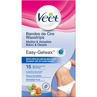 Veet waxstrips Bikini Gevoelige houd