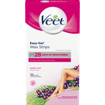 Wax Strips Easy-Gelwax Technology Normal Skin Legs & Body