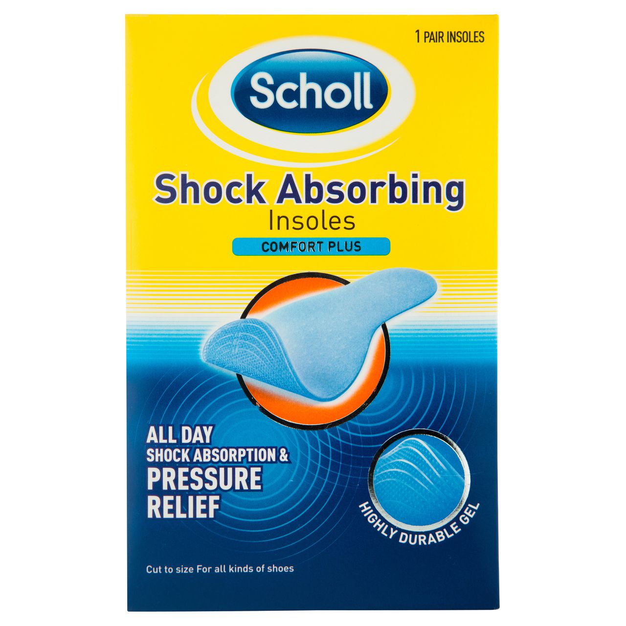 Shock Absorbing Insoles Scholl Australia