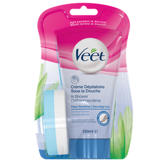 Ontharingscrème Douche Gevoelige Huid van Veet