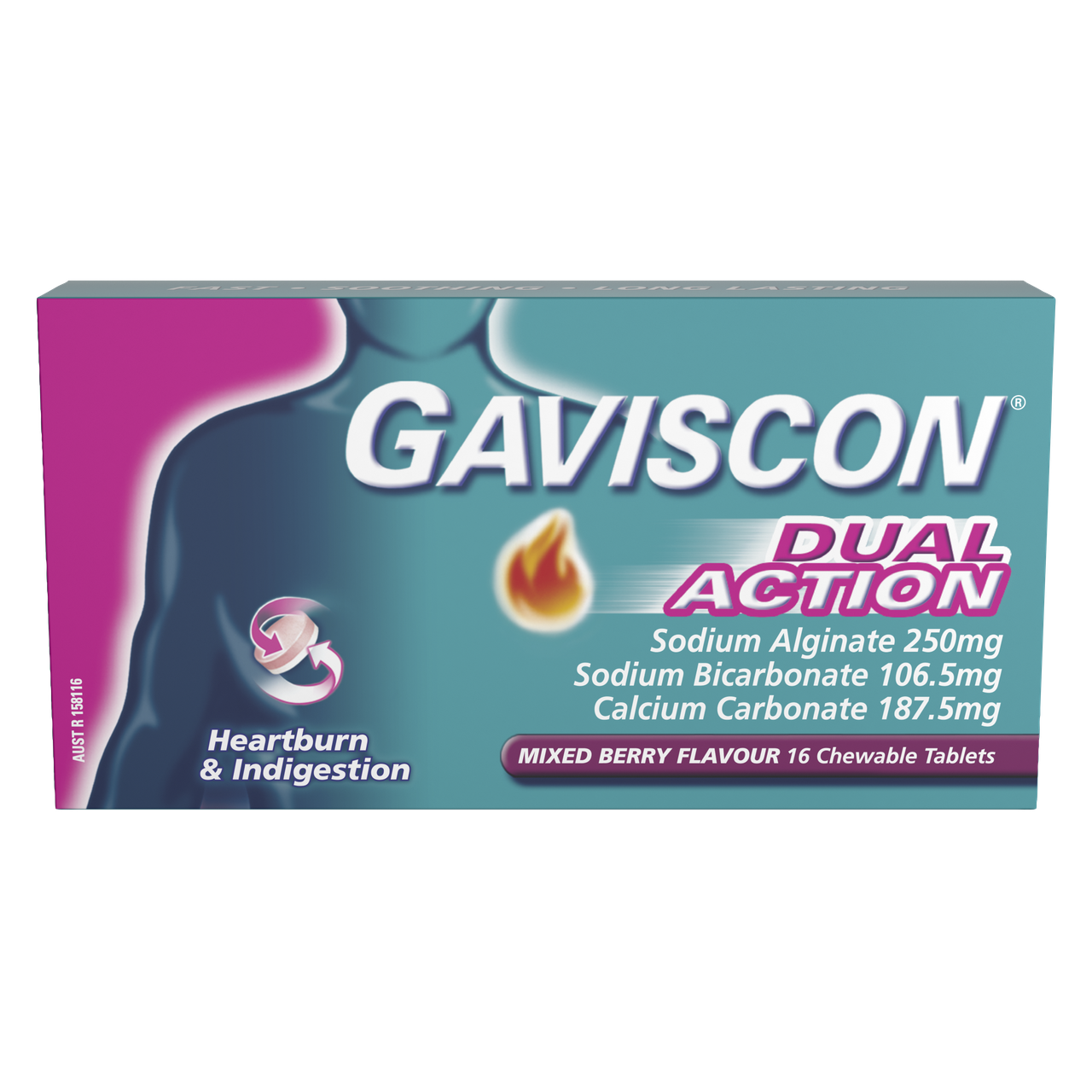 gaviscon dual action 48 tablets woolworths