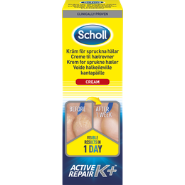 Scholl Kräm för spruckna hälar Active Repair  K+ 60 ml