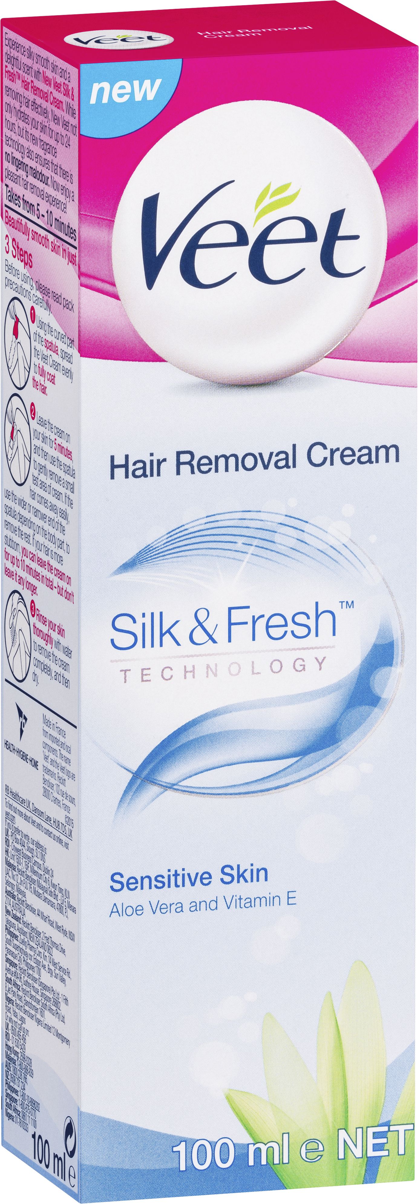 Veet Hair Removal Cream for Sensitive Skin Body and Legs 30g  MAMOUSCOM
