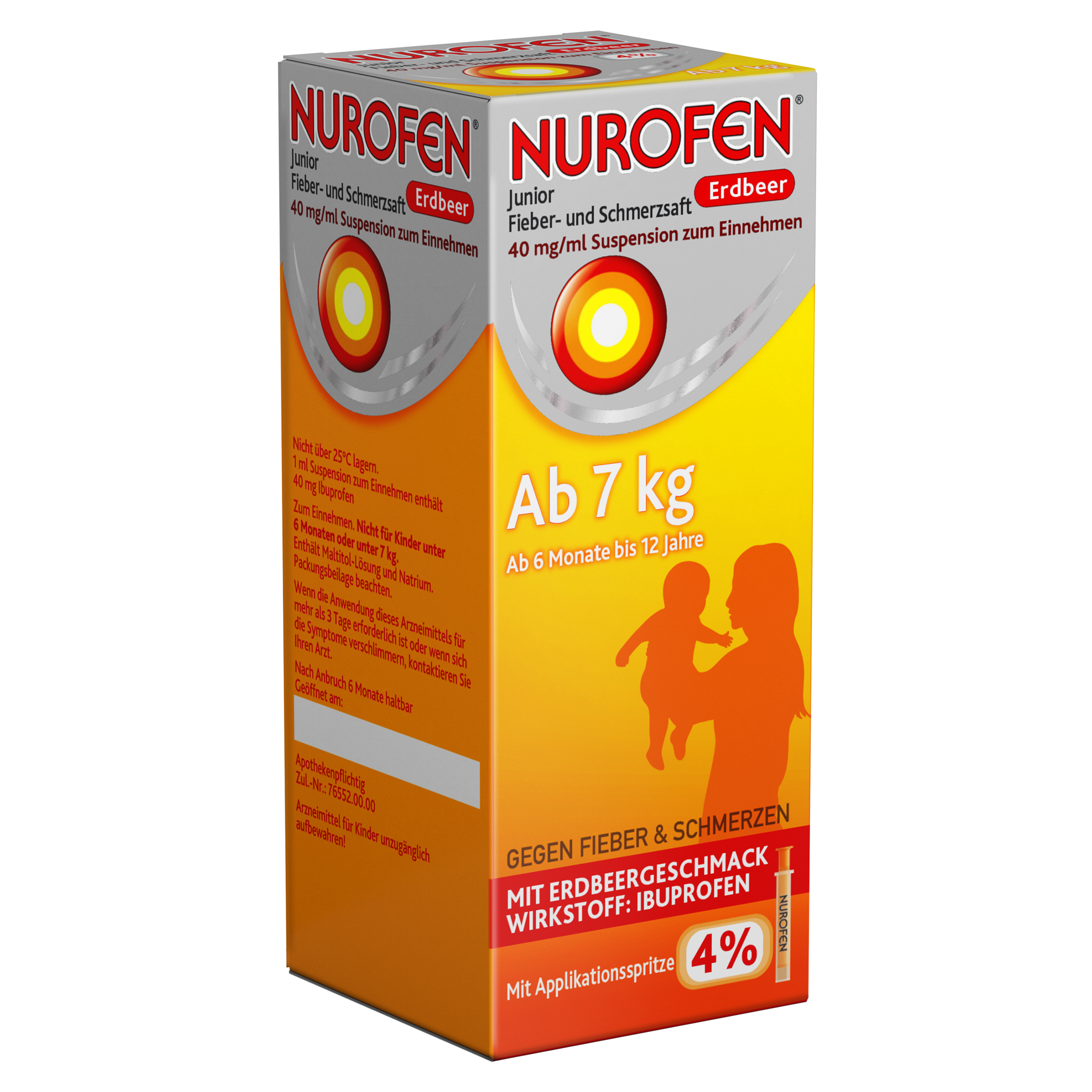 Fieber Schmerzsaft Fur Ihr Kind Nurofen Saft Nurofen