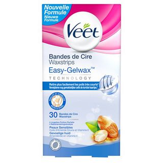Veet Bandes de Cire Maillot / Aisselles Easy-Gelwax™