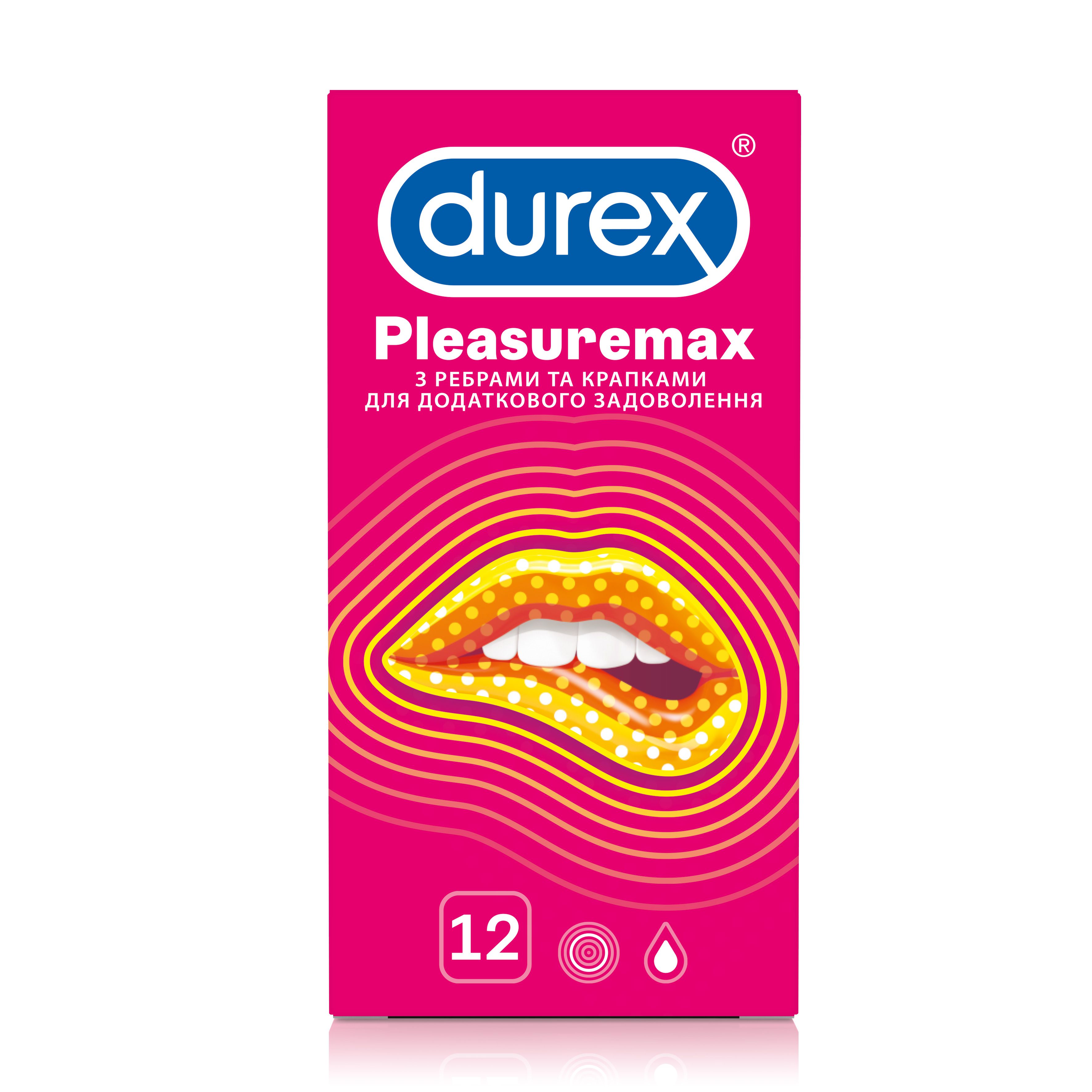 Презервативы Durex® Pleasuremax 12 шт