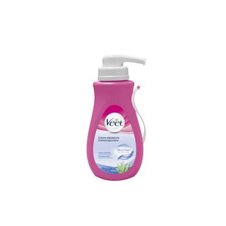 Silk &Fresh ontharingscrème pomp gevoelige huid