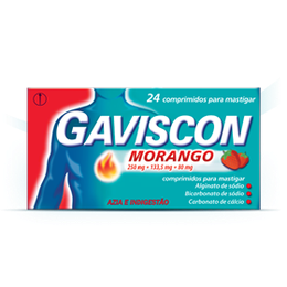 Gaviscon Morango comprimidos para mastigar