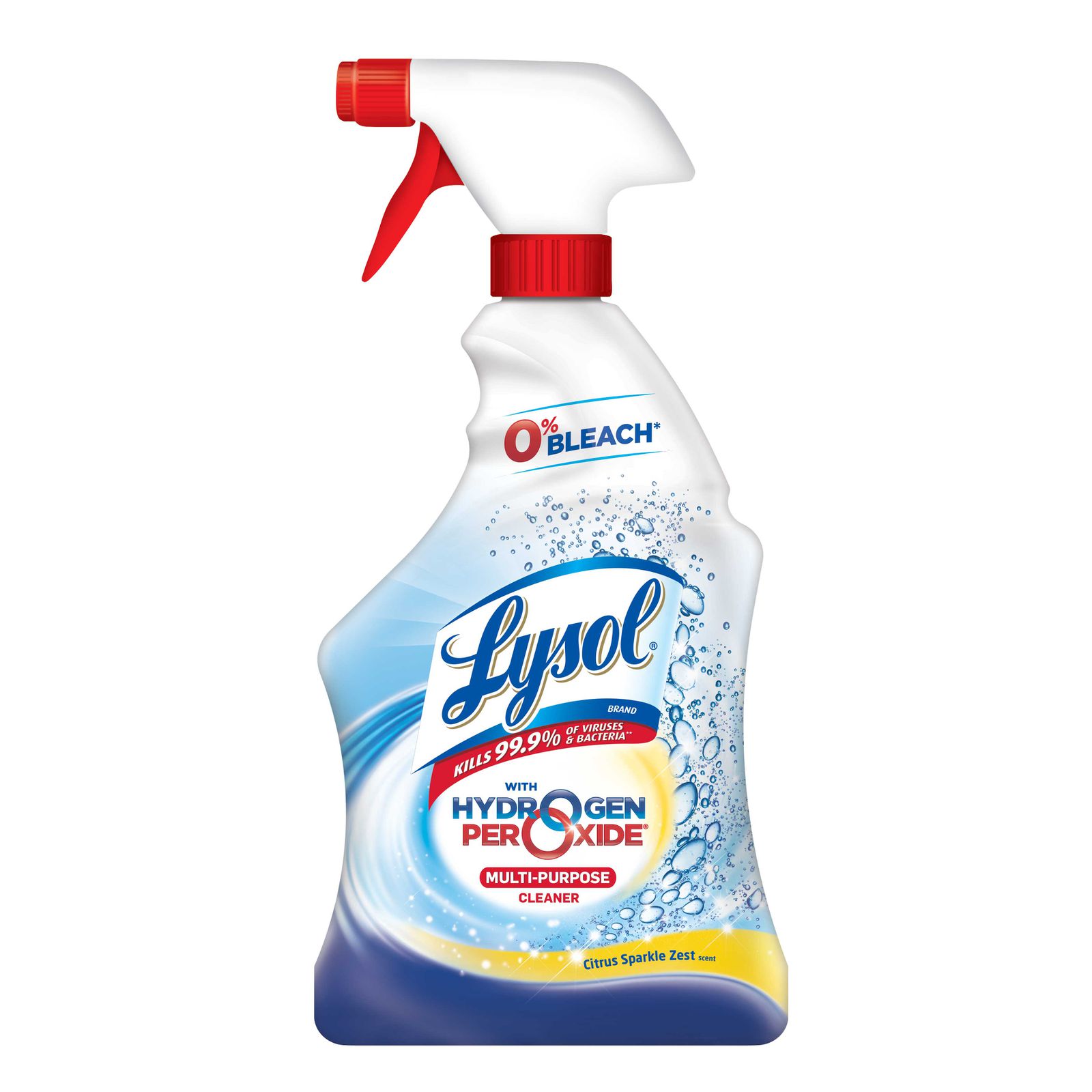 Lysol Cleaner With Hydrogen Peroxide Citrus Sparkle Zest Lysol