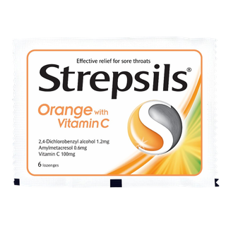 Strepsils organge with VitaminC Lozenge 6s