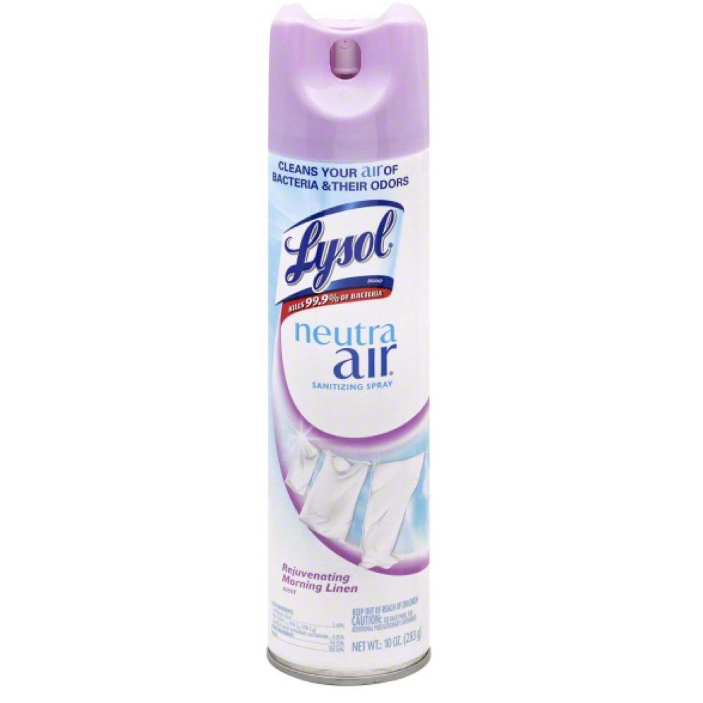 disinfectant spray lysol
