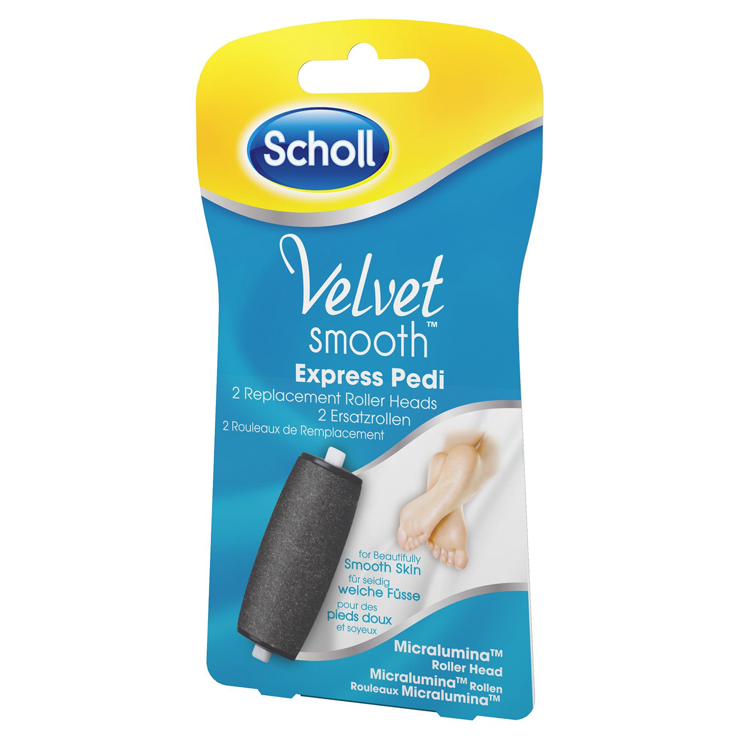 Scholl Velvet Smooth Pedi Replacement Roller Heads