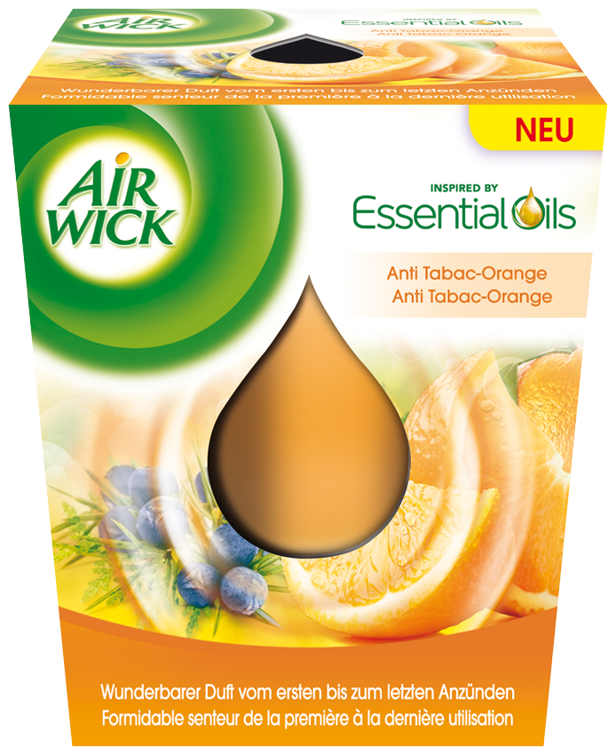 Wohlfühl-Duftkerze Anti-Tabak | Air Wick® Wohlfühl-Duftkerze Anti-Tabak | Air Wick®