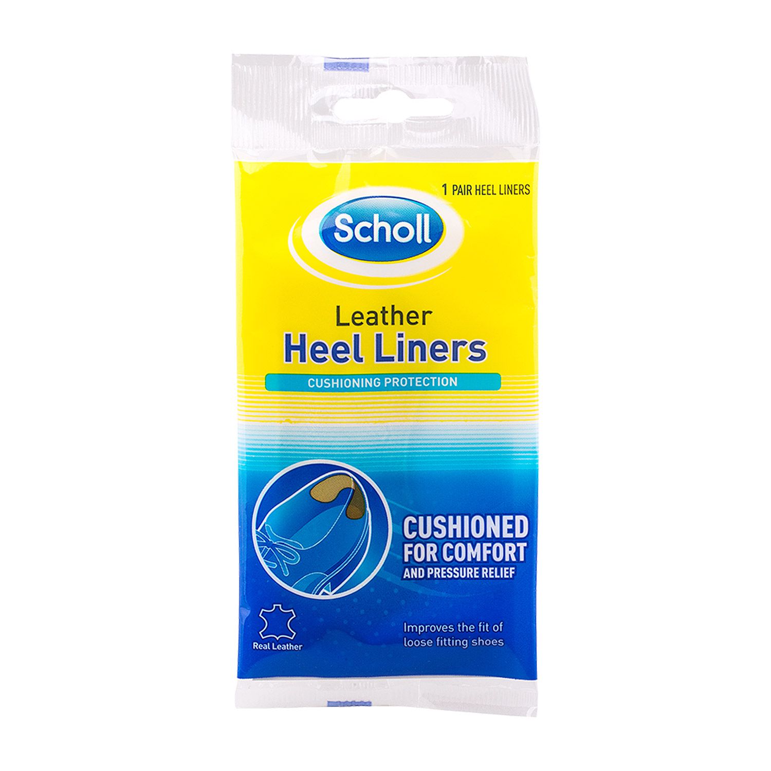 Scholl Leather Heel Liners