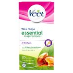 Wax Strips Essential Inspirations With Argan Oil wipes Legs & Body