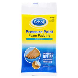 Immediately relief from painful pressure. High performance adhesive. Ultra soft cushioning protection. Cut to size-for feet and shoes.