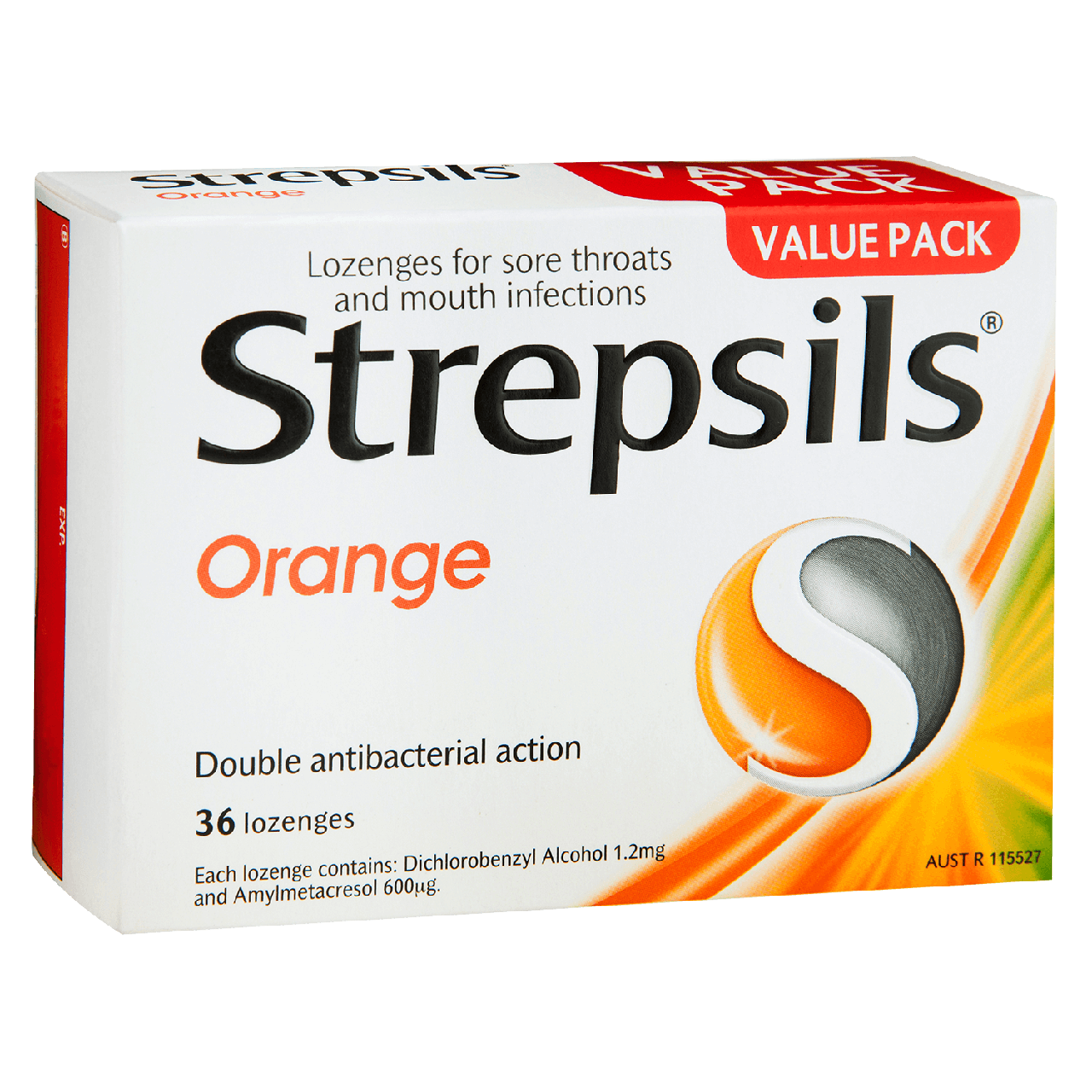 Strepsils Orange Lozenges