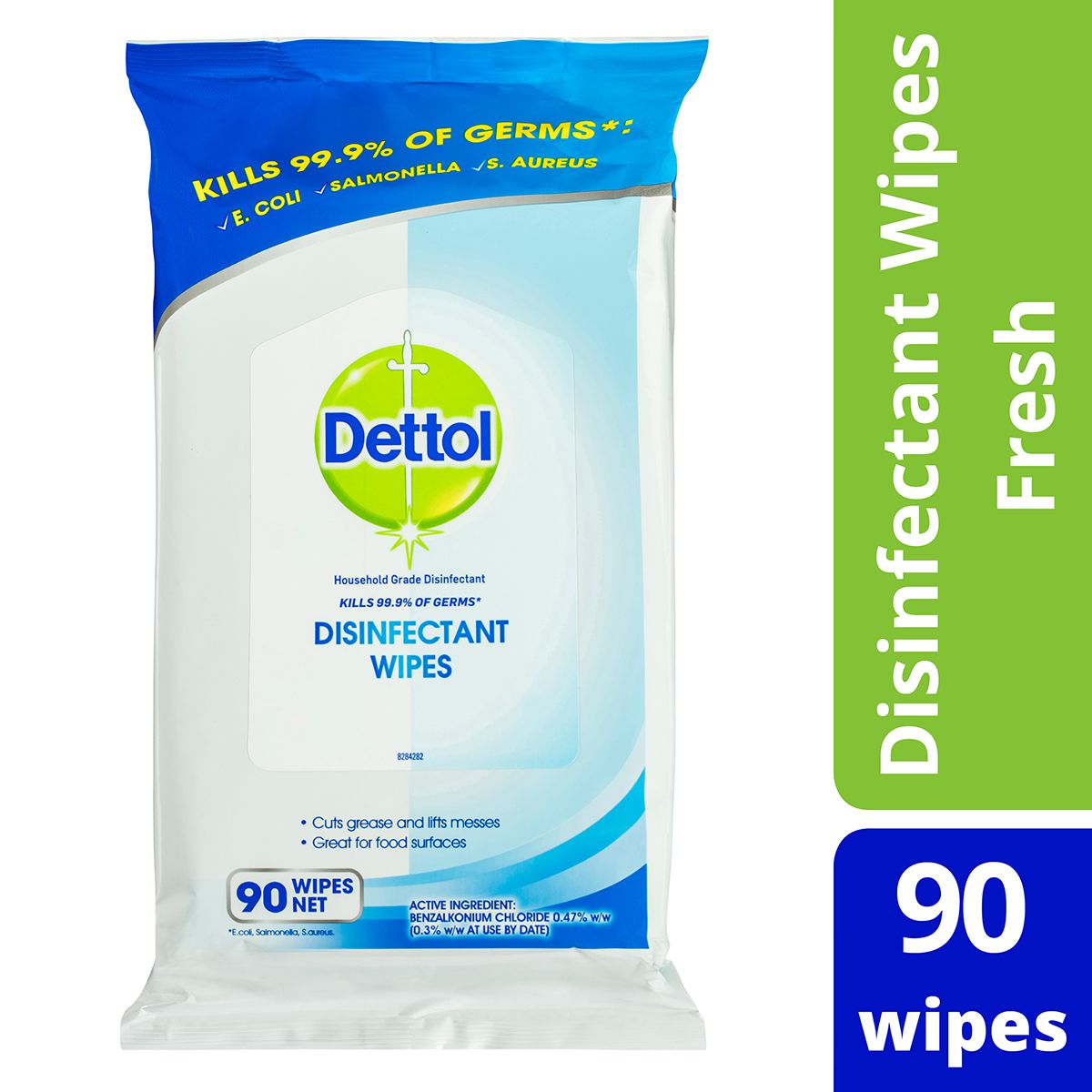Dettol Disinfectant Surface Wipes Fresh 90s