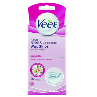 Veet®面部脫毛蠟紙