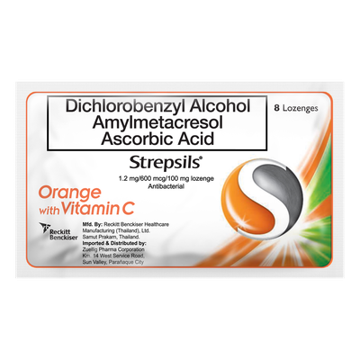 Strepsils Orange with Vitamin C