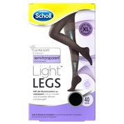 Scholl Light Legs™ Strumpfhose mit Kompressionsfunktion 40 DEN Schwarz XL Scholl Light Legs™ Strumpfhose mit Kompressionsfunktion 40 DEN Schwarz XL