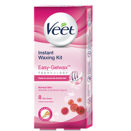 वीट रेडी-टू-यूज वैक्स स्ट्रिप्स इन्स्टैंट वैक्सिंग किट – सामान्य त्वचा