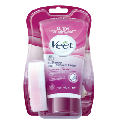 Veet In Shower Hair Removal Cream For Sensitive Skin