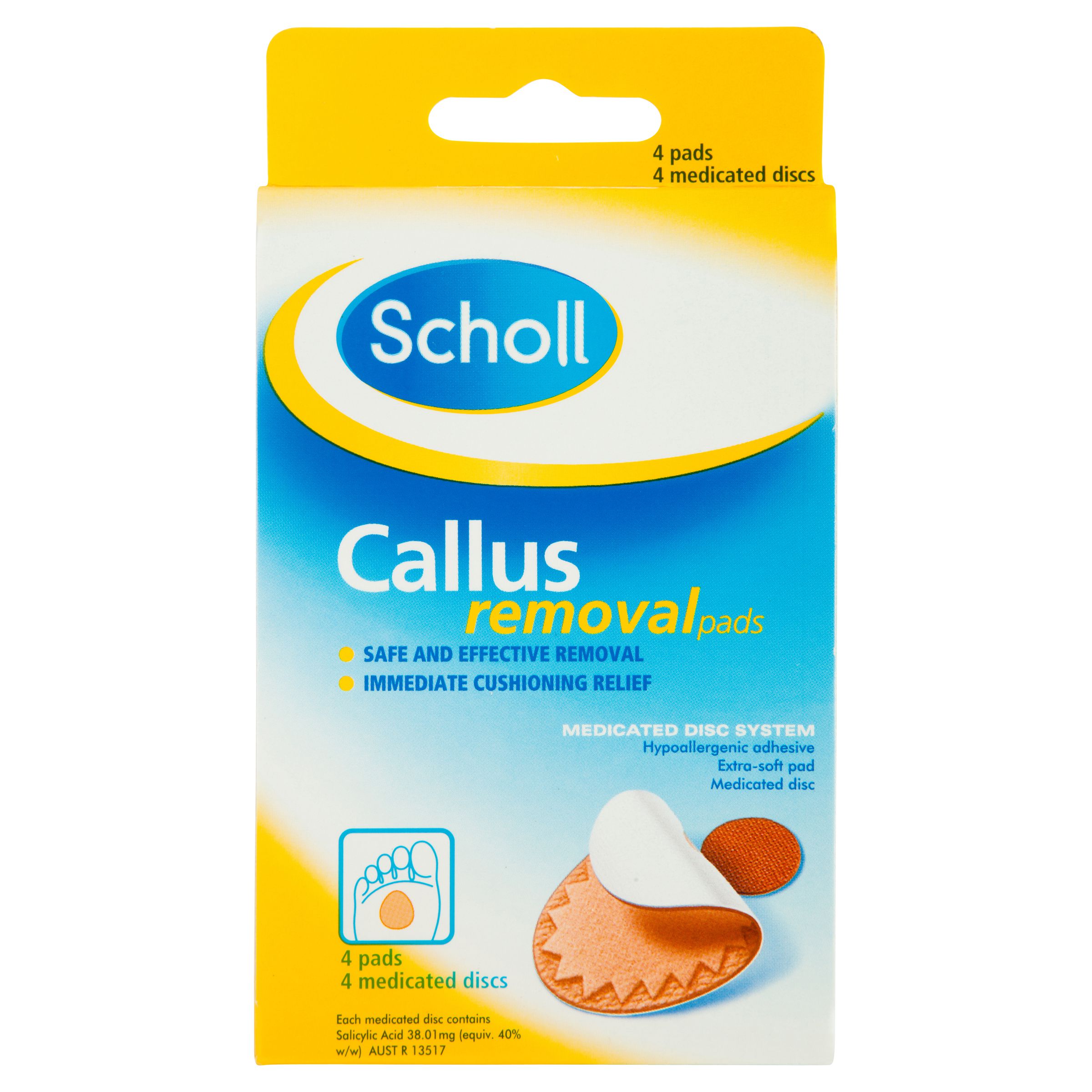 Scholl Callus Removal Pads