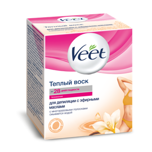 Воск Для Депиляции Veet С Эфирными Маслами