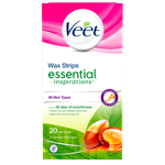 Wax Strips Essential Inspirations With Argan Oil wipes Legs & Body