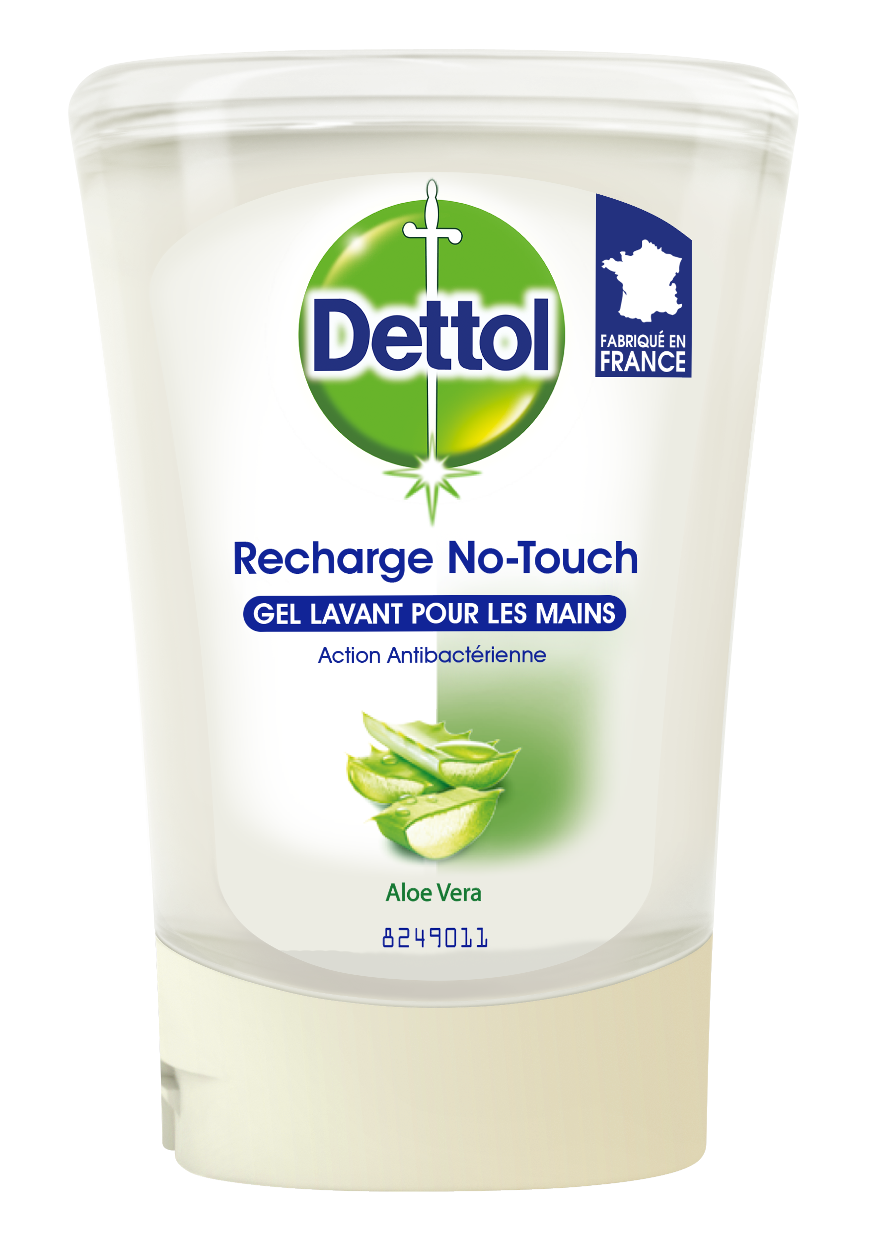 DETTOL Dettol no-touch recharge gel lavant thé vert 250ml pas cher 