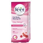 वीट रेडी-टू-यूज वैक्स स्ट्रिप्स फुल बॉडी वैक्सिंग किट – सामान्य त्वचा