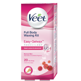 वीट रेडी-टू-यूज वैक्स स्ट्रिप्स फुल बॉडी वैक्सिंग किट – सामान्य त्वचा
