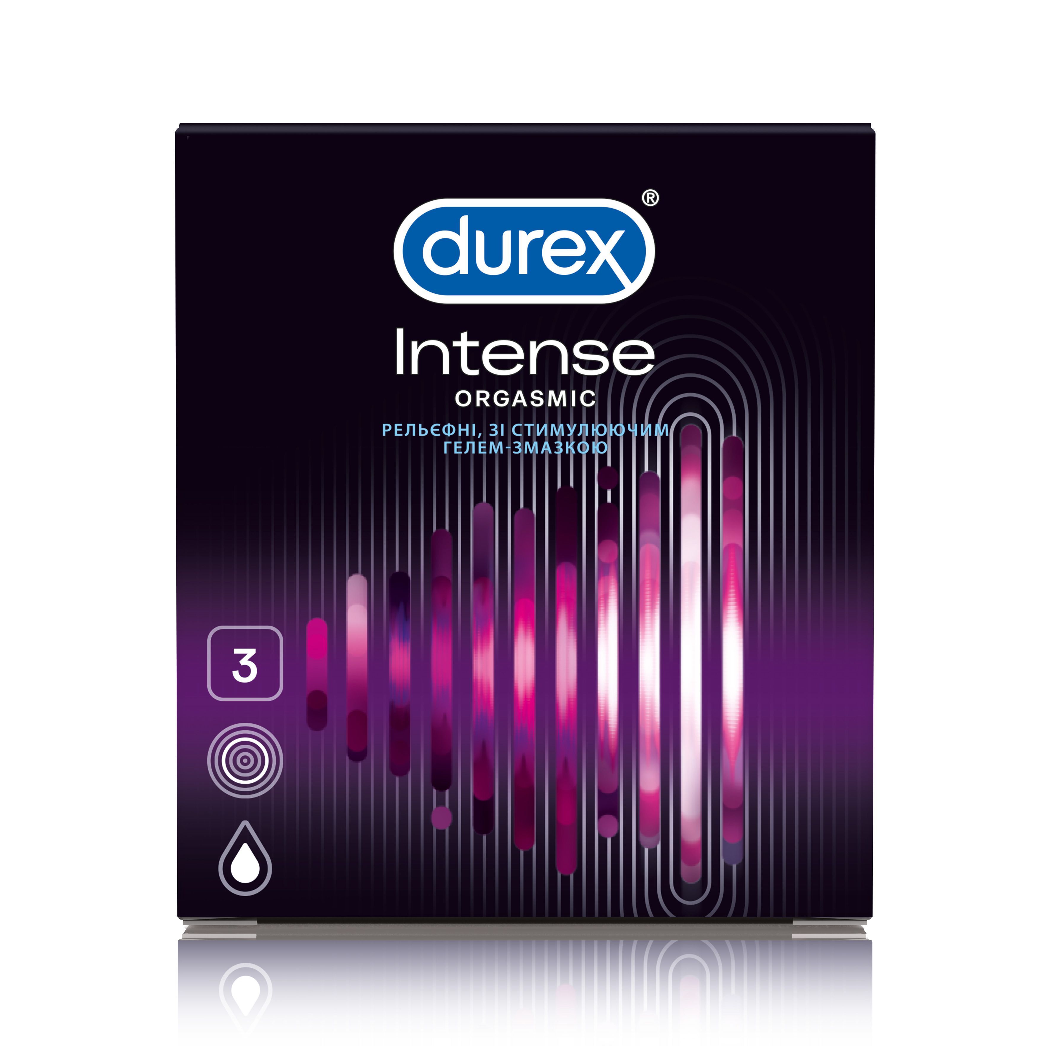 Презервативы Durex® Intense Orgasmic 3 шт